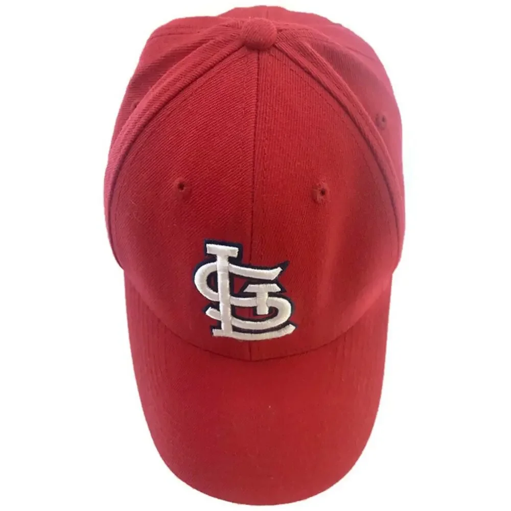 St Louis Cardinals Baseball Ball Cap Hat Red Adjustable by 47 Brand